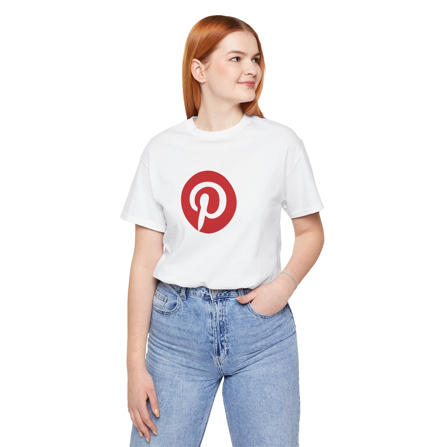 Pinterest Logo Adult T-Shirt