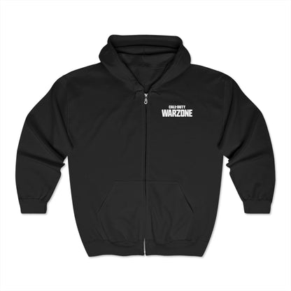 War Zone-Call Of Duty Adult Zip-Up Hoodie