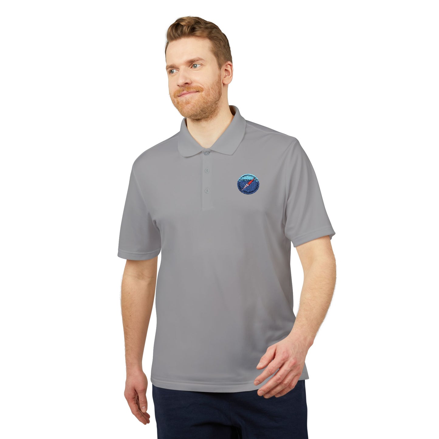 Safari Logo Adidas Performance Polo