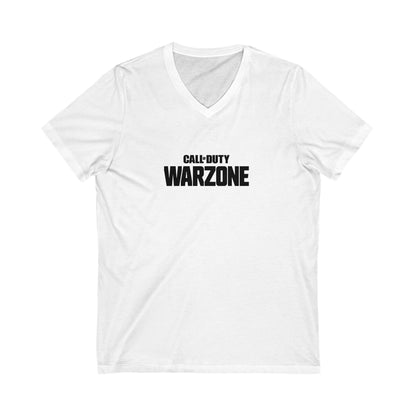 WAR ZONE-Call Of Duty Adult V-Neck T-Shirt