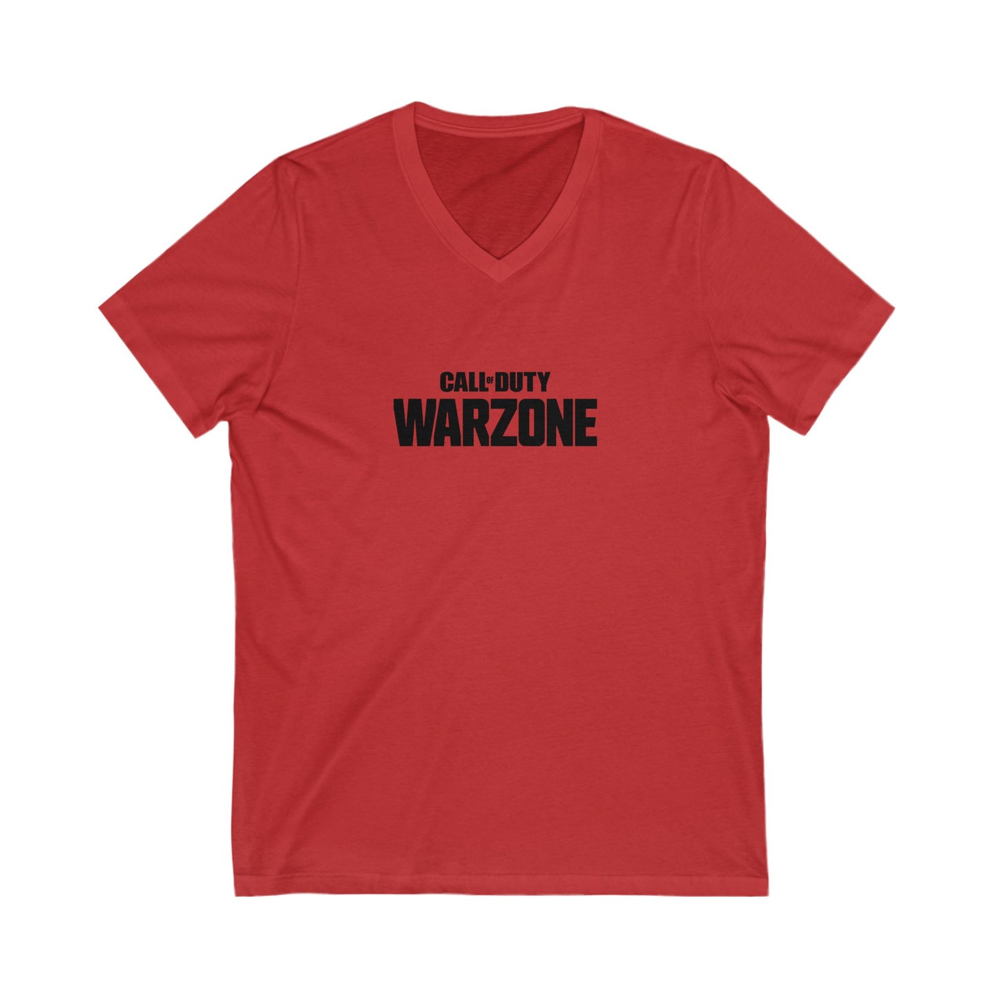 WAR ZONE-Call Of Duty Adult V-Neck T-Shirt