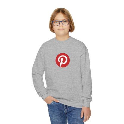 Pinterest Logo Youth Sweatshirt