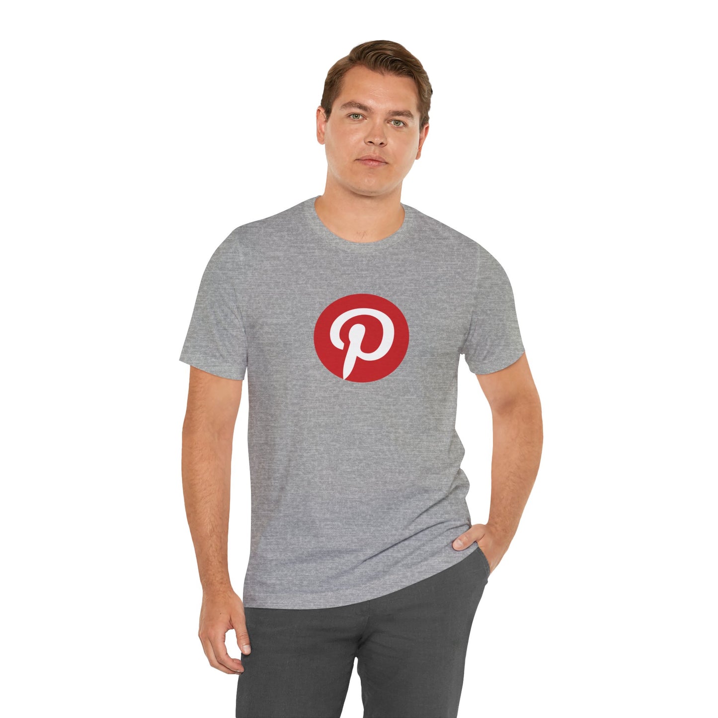 Pinterest Logo Adult T-Shirt