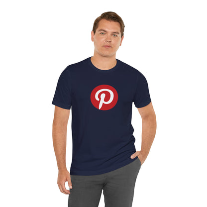 Pinterest Logo Adult T-Shirt