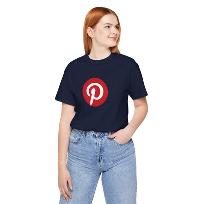 Pinterest Logo Adult T-Shirt