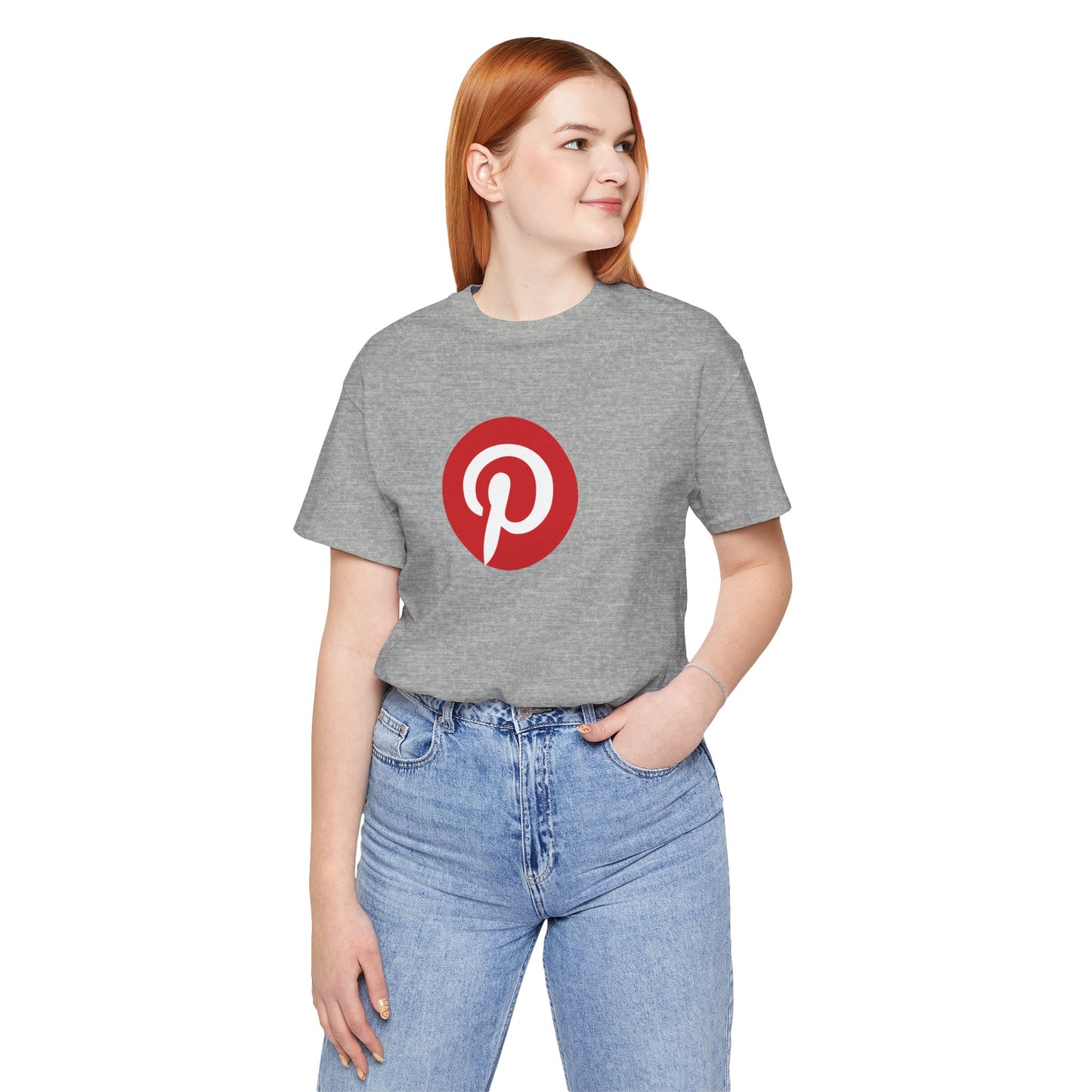 Pinterest Logo Adult T-Shirt