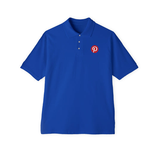 Pinterest Logo Polo Shirt