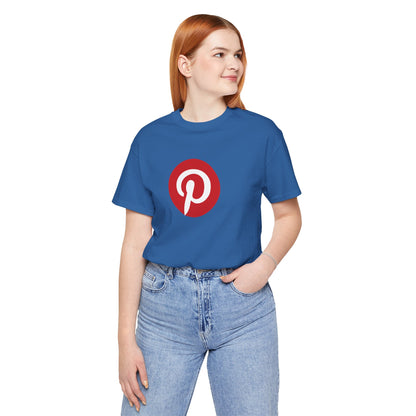 Pinterest Logo Adult T-Shirt