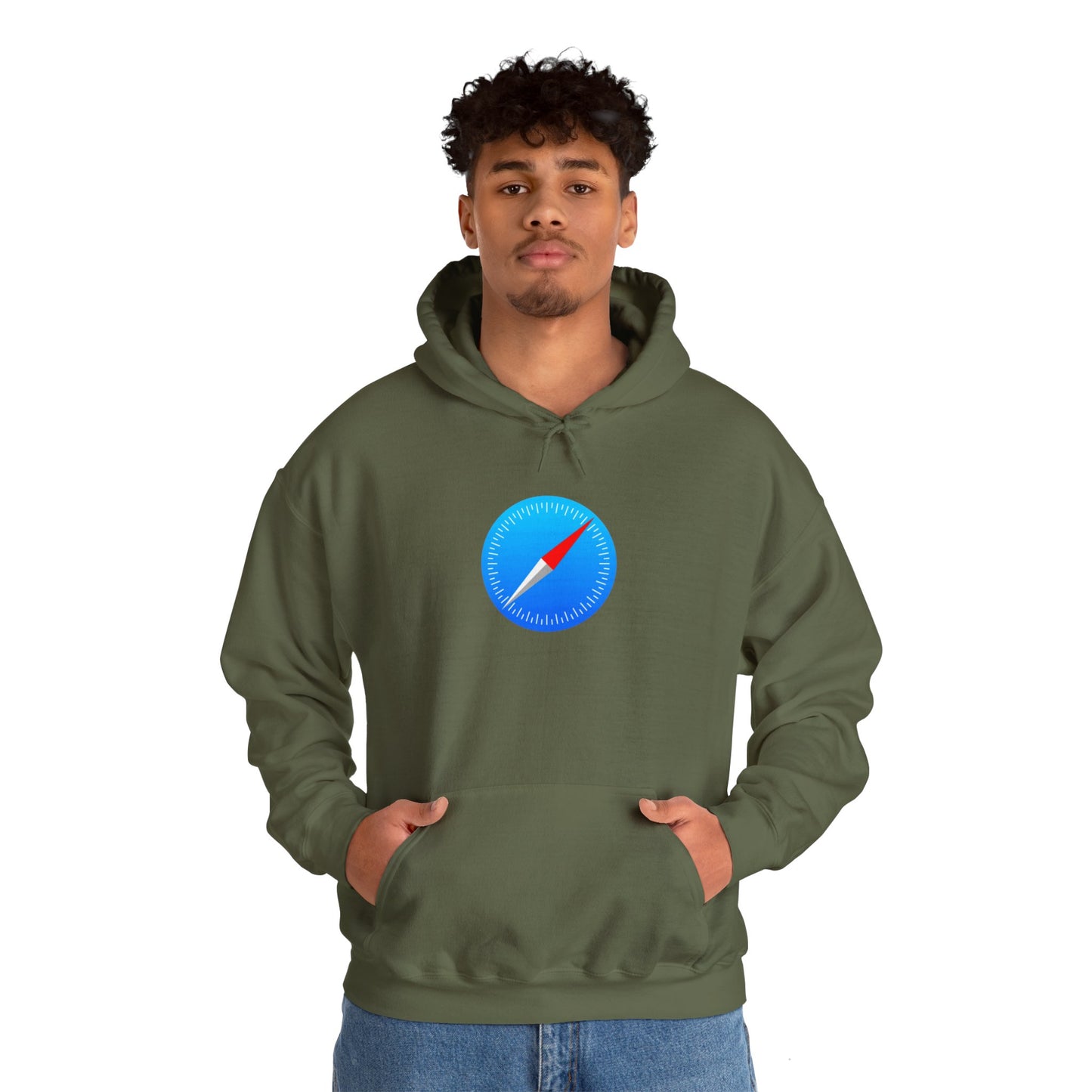 Safari Logo Adult Hoodie