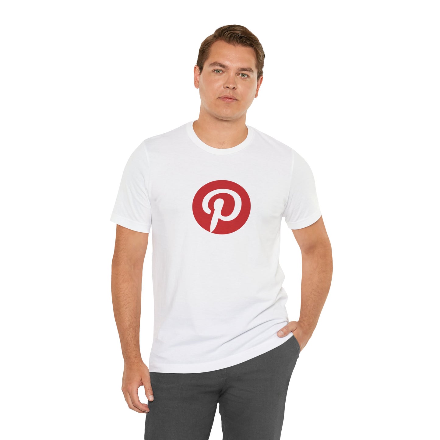 Pinterest Logo Adult T-Shirt