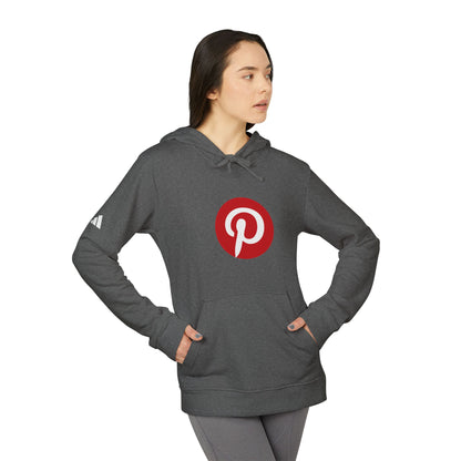 Pinterest Logo Adidas Adult Hoodie