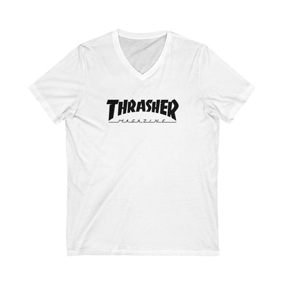 Thrasher Adult V-Neck T-Shirt