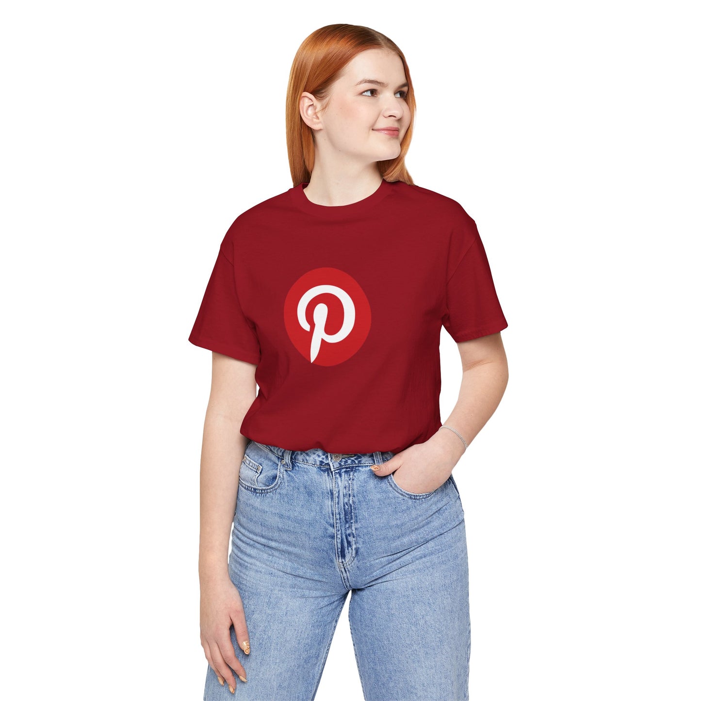 Pinterest Logo Adult T-Shirt