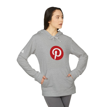 Pinterest Logo Adidas Adult Hoodie