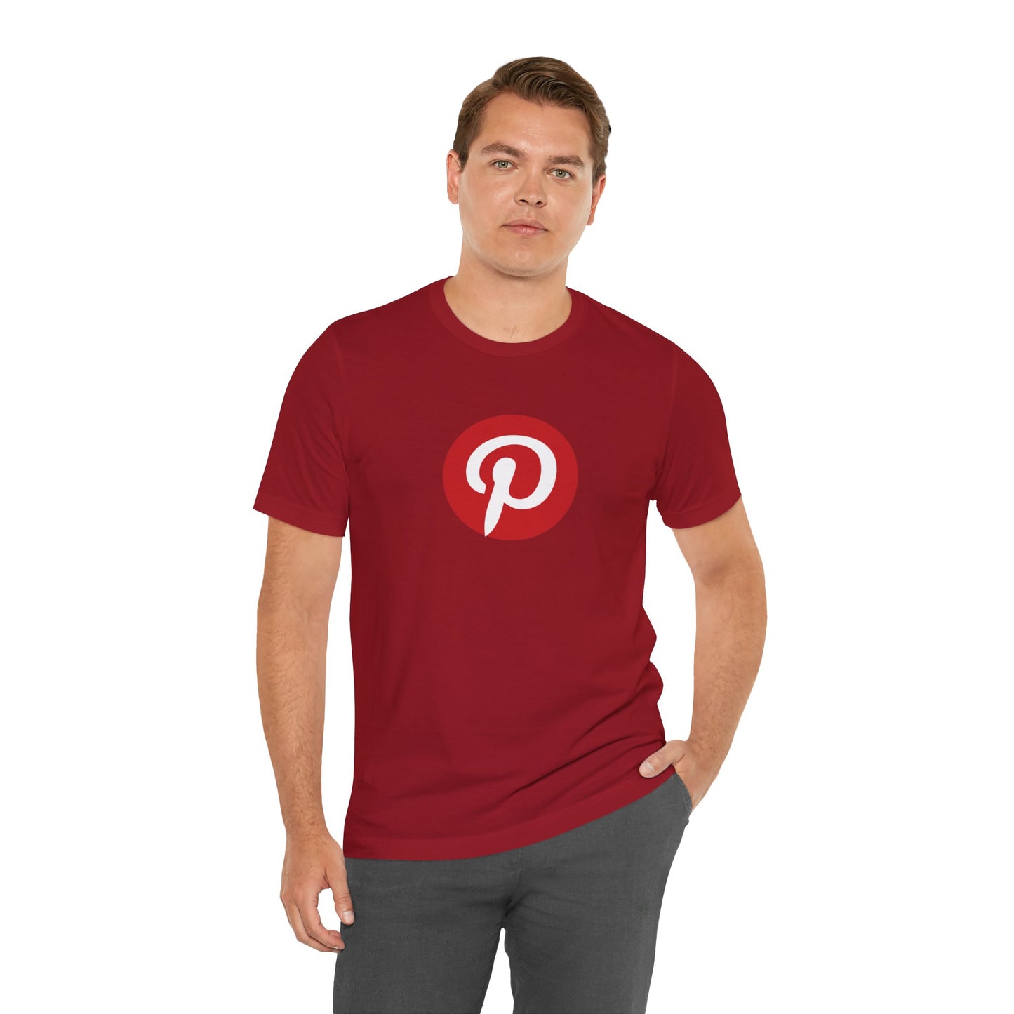 Pinterest Logo Adult T-Shirt