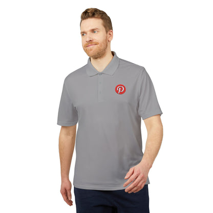 Pinterest Logo Adidas Performance Polo