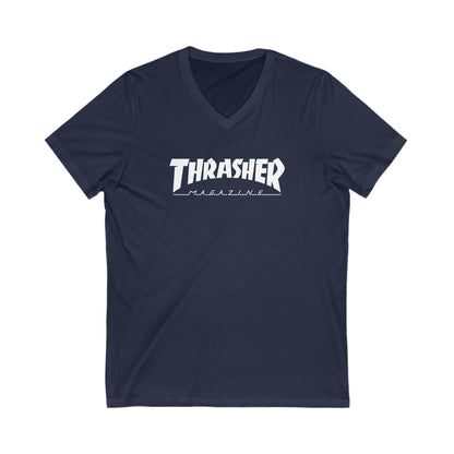 Thrasher Adult V-Neck T-Shirt