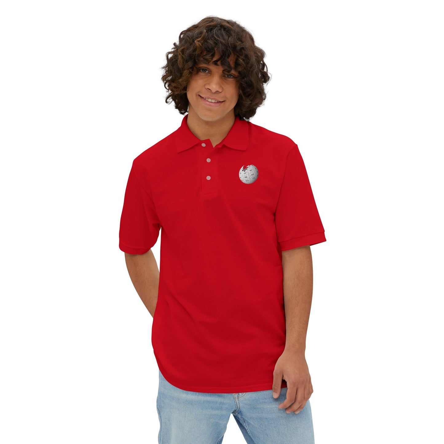 Wikipedia Polo Shirt