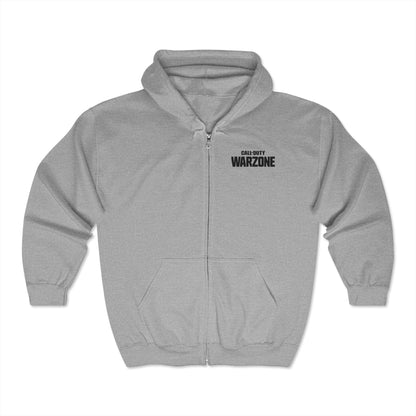 War Zone-Call Of Duty Adult Zip-Up Hoodie